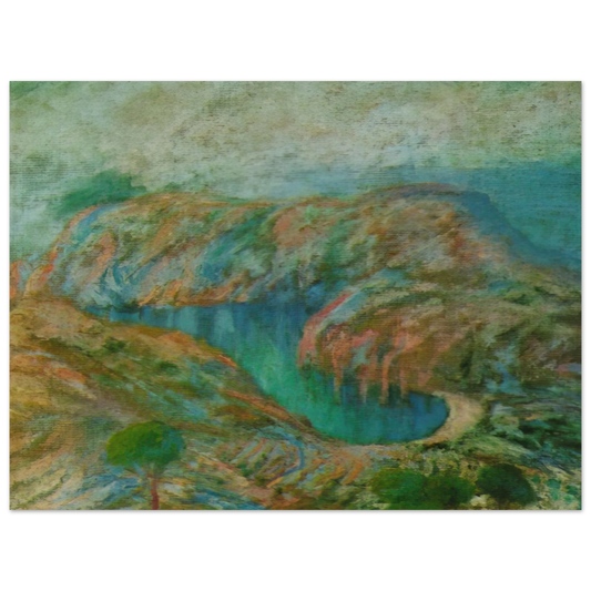 Calanque Jonculs Cadaques by Salvador Dali – art poster, view 2