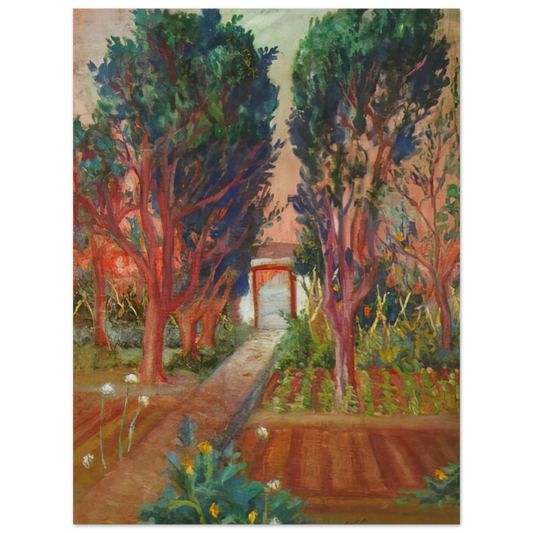 The Vegetable Garden Of Llaner by Salvador Dali – art poster, view 2