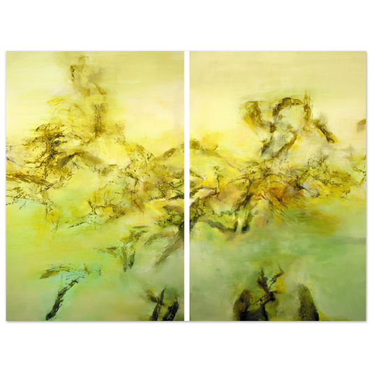 27 10 by Zao Wou-Ki (2002) – art poster