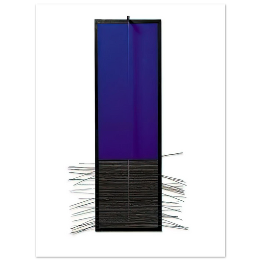 Bleu Vertical by Jesus Rafael Soto – art poster