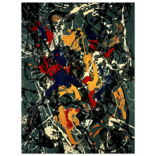 Number 3 by Jackson Pollock (1948) – art poster, view 2
