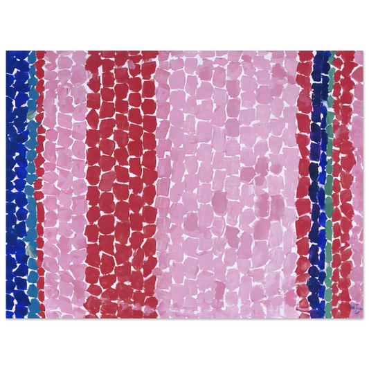 A Glimpse Of Mars by Alma Woodsey Thomas (1969) – art poster