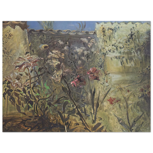 The Patio Of Port Lligat by Salvador Dali – art poster