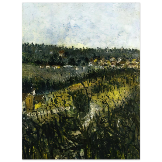 Near Montmagny by Maurice Utrillo – art poster, view 2