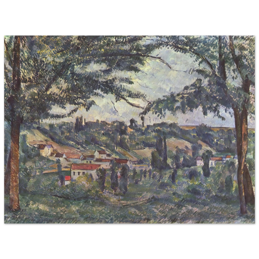 Landscape by Paul Cézanne – art poster