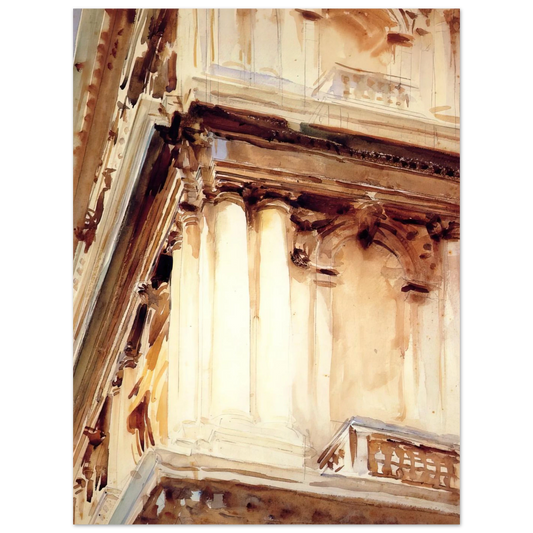 Palazzo Corner Della Ca Grande by John Singer Sargent – art poster