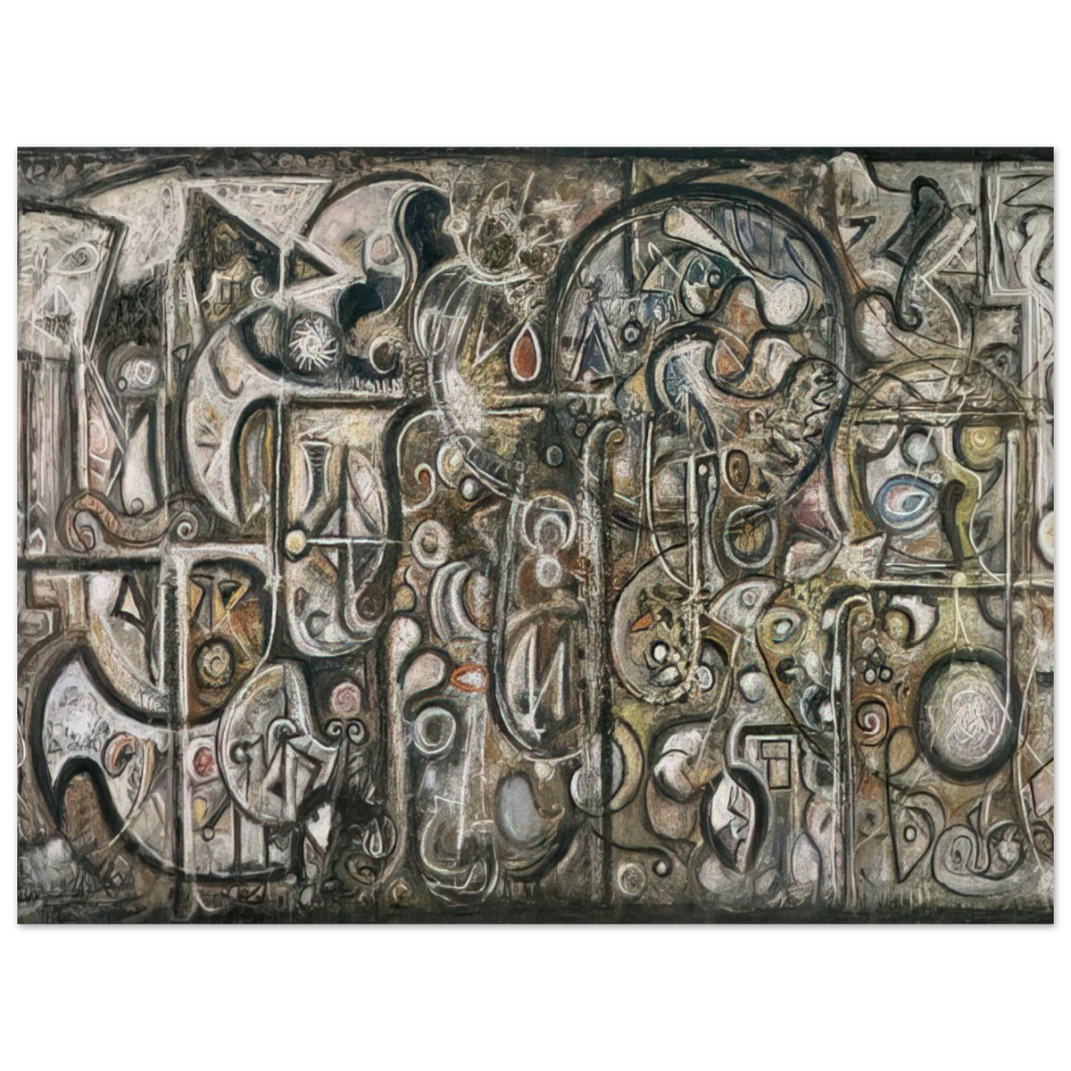 Symphony No. 1, The Transcendental by Richard Pousette-Dart – art poster