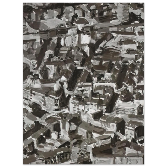 Townscape D by Gerhard Richter (1968) – art poster