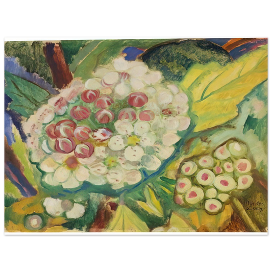Vom Weissen Busch by Gabriele Munter (1919) – art poster
