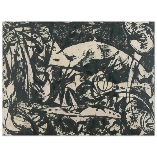 Number 14 by Jackson Pollock – art poster, view 2