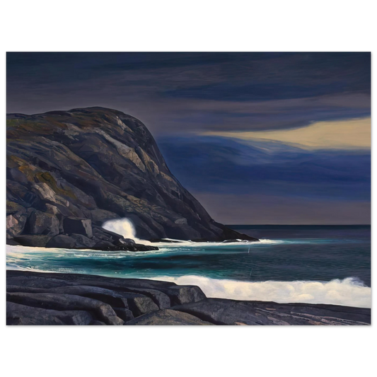 Brewing Storm, Monhegan by Rockwell Kent – art poster