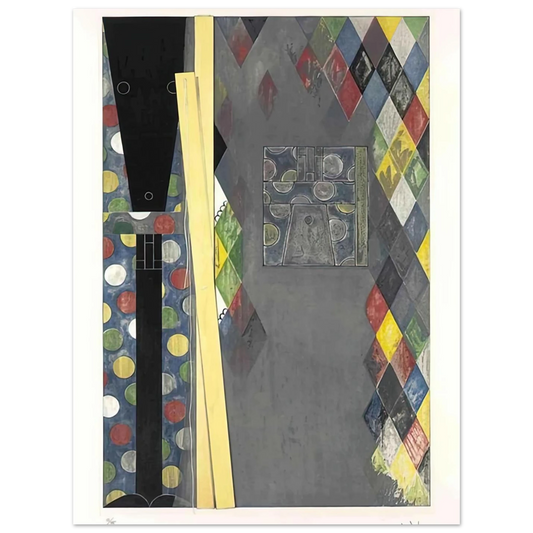 Bushbaby by Jasper Johns (2004) – art poster