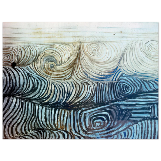 The Wave by Victor Pasmore (1950) – art poster