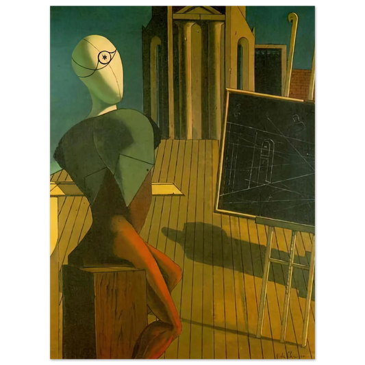 The Profit by Giorgio de Chirico (1915) – art poster