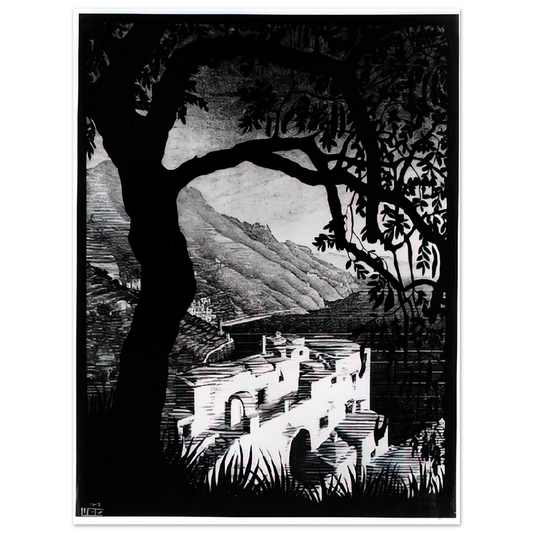 Coast Of Amalfi by M.C. Escher – art poster