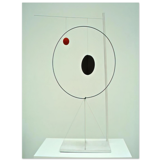 Object With Red Ball by Alexander Calder (1931) – art poster, view 2