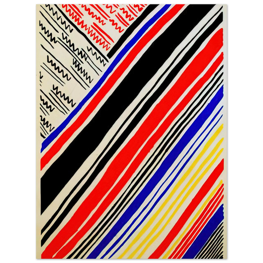 Composition 11 by Sonia Delaunay – art poster