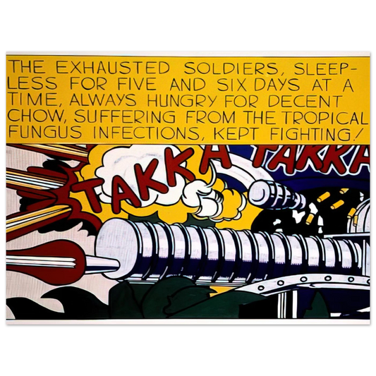 Takka Takka by Roy Lichtenstein (1962) – art poster, view 2