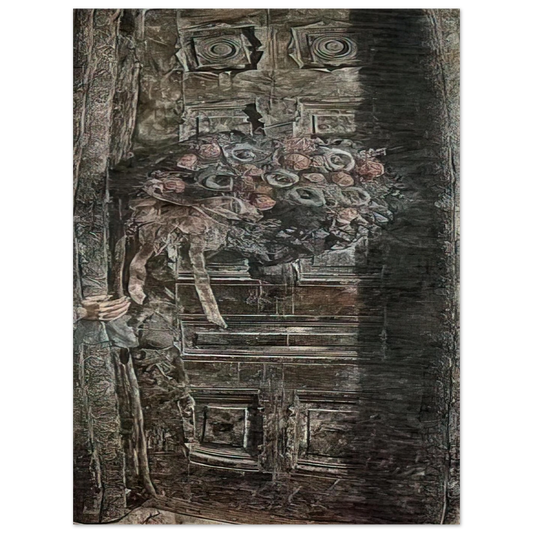 The Door by Ivan Albright (1941) – art poster
