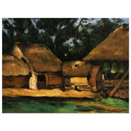 The Oilmill by Paul Cézanne – art poster
