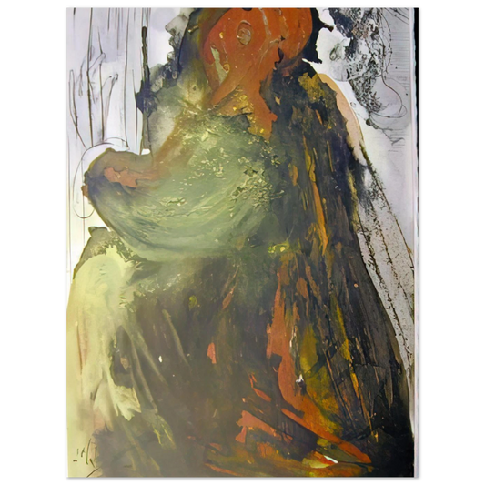 Planctus David In Mortem Saul by Salvador Dali (1967) – art poster, view 2