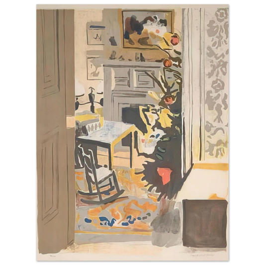 The Christmas Tree by Fairfield Porter (1971) – art poster