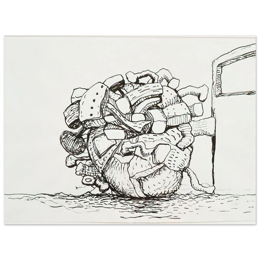 Untitled 1 by Philip Guston – art poster