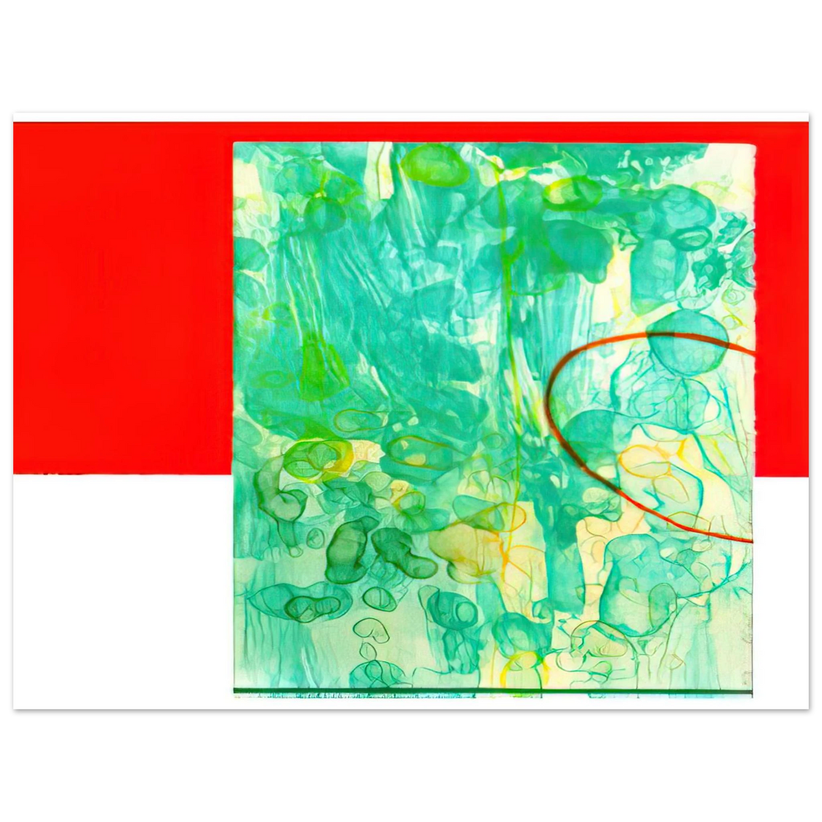 Bluest by Sam Gilliam – art poster, view 2