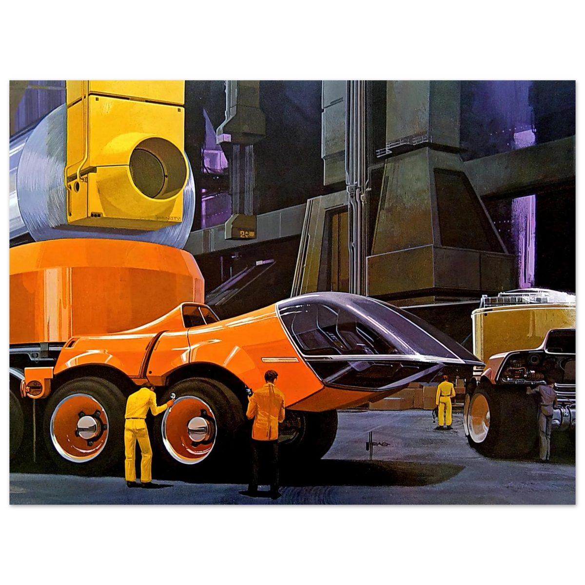 Untitled Artwork No. 3 by Syd Mead – art poster