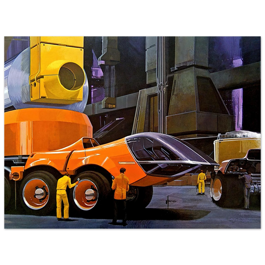 Untitled Artwork No. 3 by Syd Mead – art poster