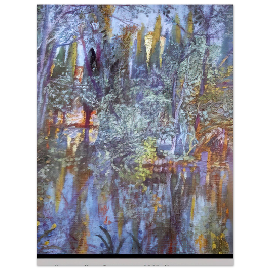 The Lake At Vilabertran by Salvador Dali – art poster