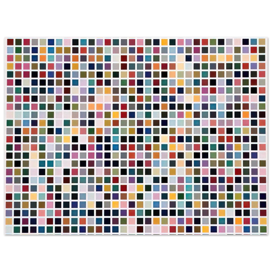 1024 Colours by Gerhard Richter (1973) – art poster, view 2