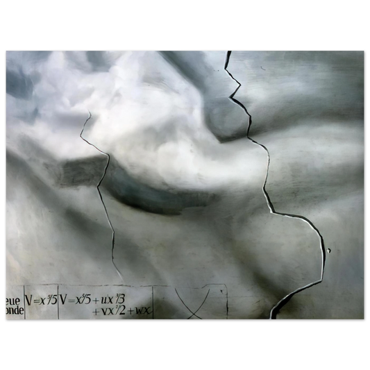 Topological Abduction Of Europe Homage To Rene Thom by Salvador Dali – art poster, view 2