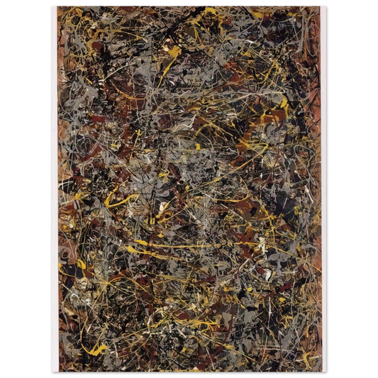 Number 5 by Jackson Pollock (1948) – art poster, view 2