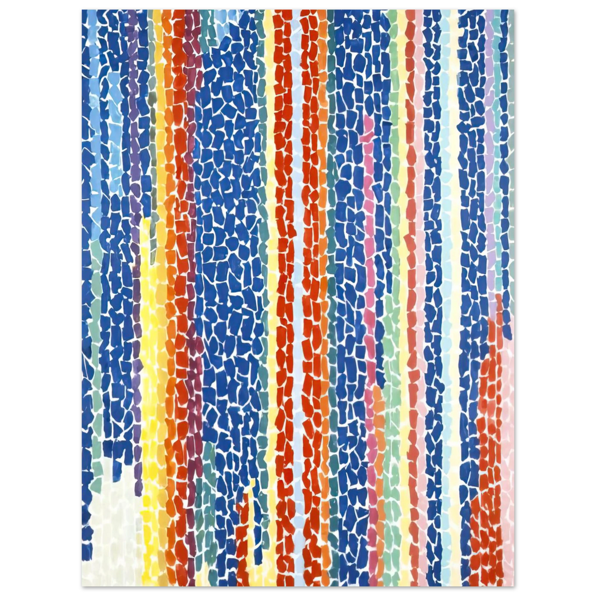 Iris Tulips Jonquils And Crocuses by Alma Woodsey Thomas (1969) – art poster, view 2