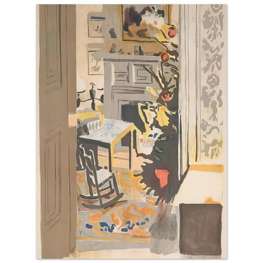 The Christmas Tree by Fairfield Porter (1971) – art poster