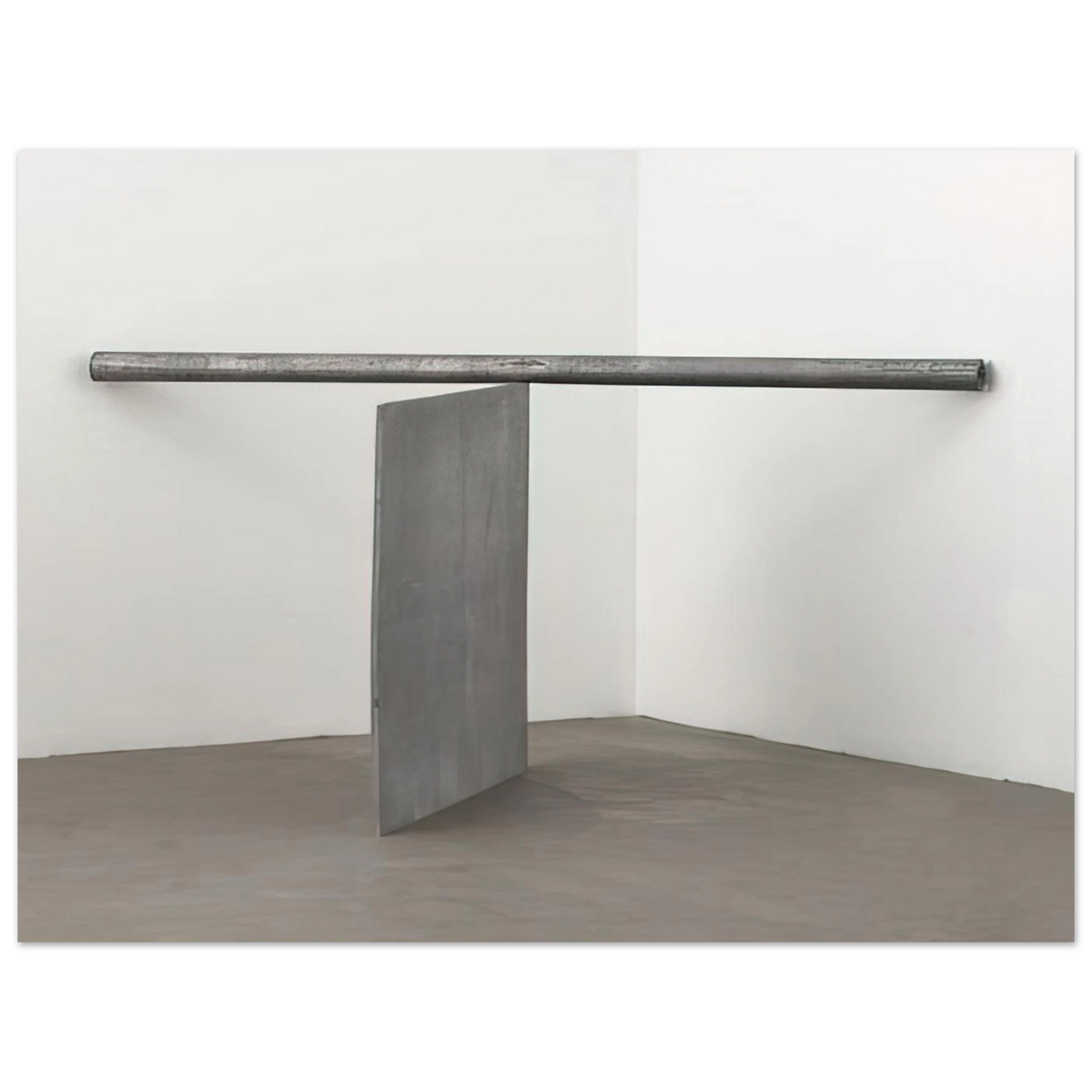 Equal Corner Prop Piece by Richard Serra (1970) – art poster, view 2