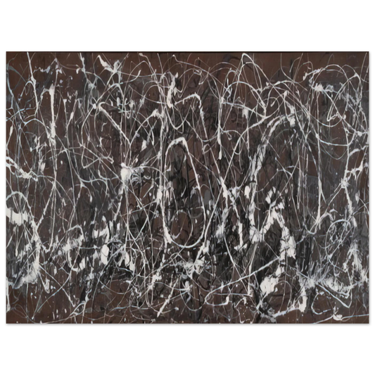 Number 13a Arabesque by Jackson Pollock (1948) – art poster, view 2