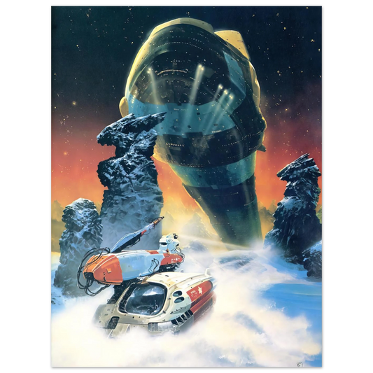 Untitled Artwork No. 8 by Chris Foss – art poster