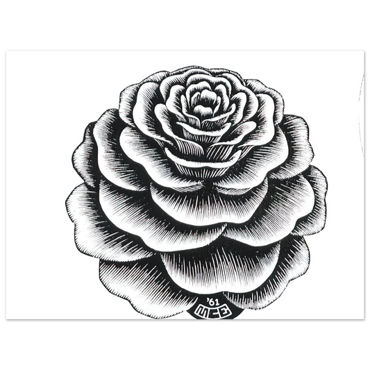Flower 1 by M.C. Escher – art poster