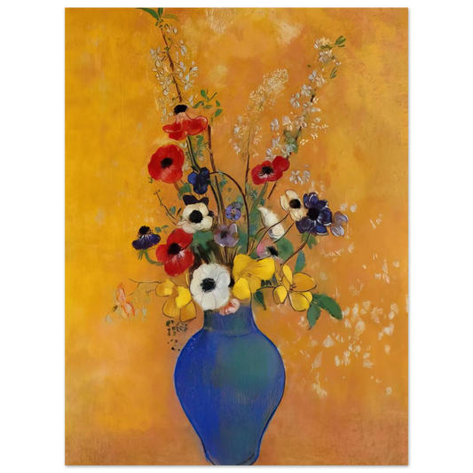 Vase Of Flowers 4 by Odilon Redon – art poster, view 2