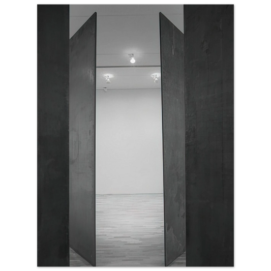 Circuit II by Richard Serra (1972) – art poster