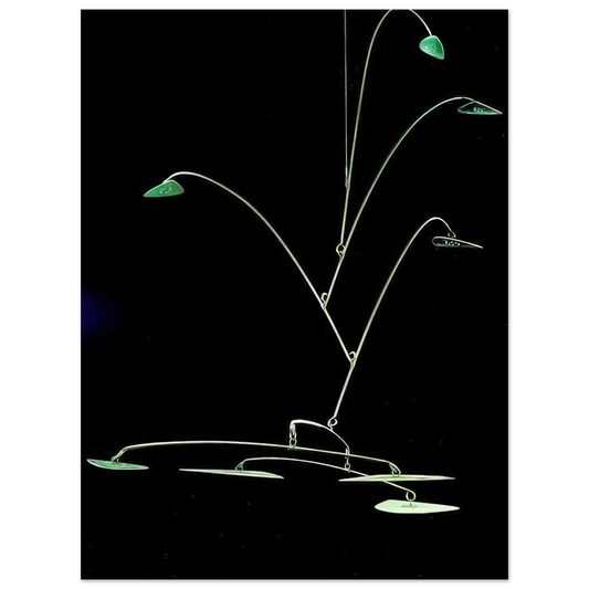 Stainless Stealer by Alexander Calder (1966) – art poster