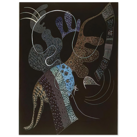 White Line by Wassily Kandinsky (1936) – art poster