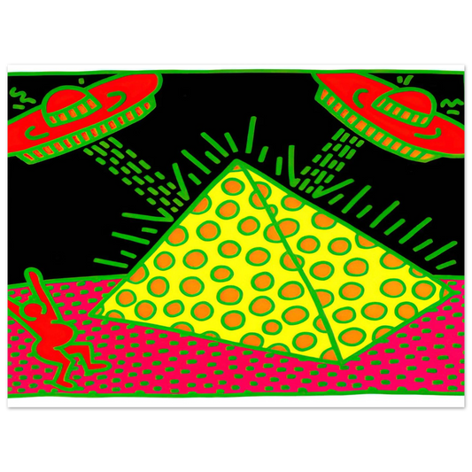 Untitled 3 by Keith Haring (1983) – art poster