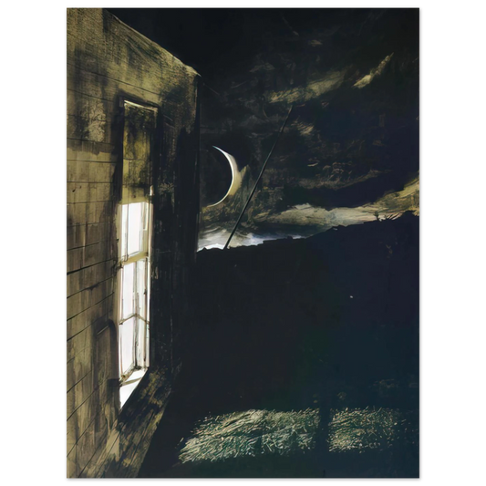 Crescent Moon by Andrew Wyeth – art poster
