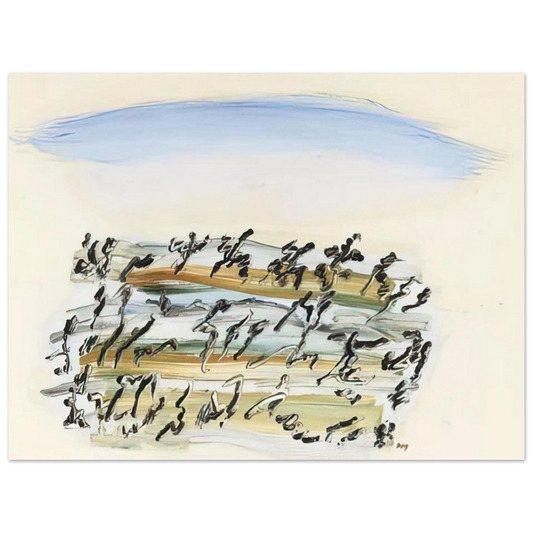 Untitled 4 by Henri Michaux – art poster