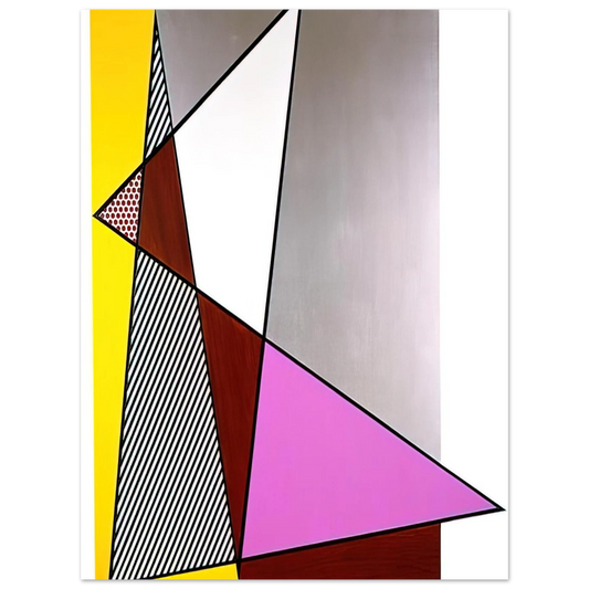 Imperfect Painting by Roy Lichtenstein (1986) – art poster, view 2