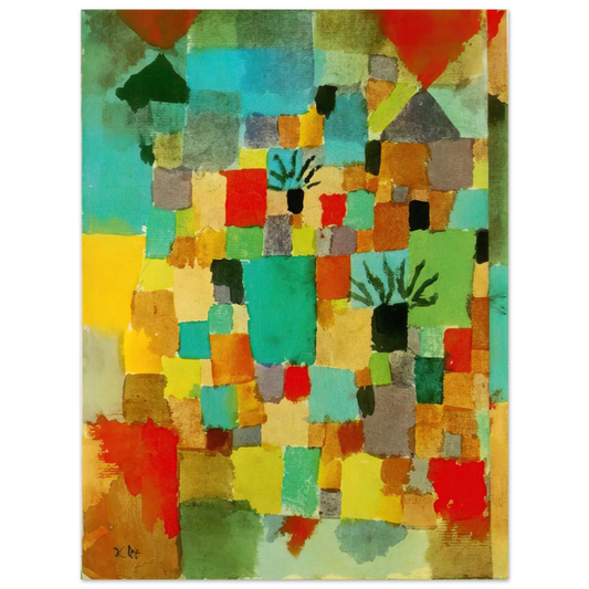 Southern Tunisian Gardens by Paul Klee (1919) – art poster, view 2