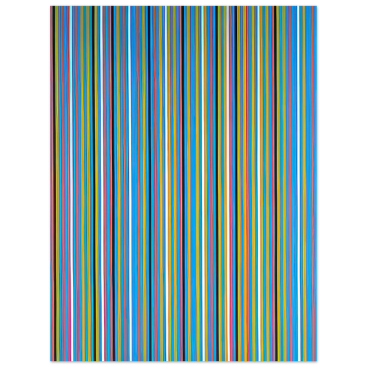 Achean by Bridget Riley (1981) – art poster